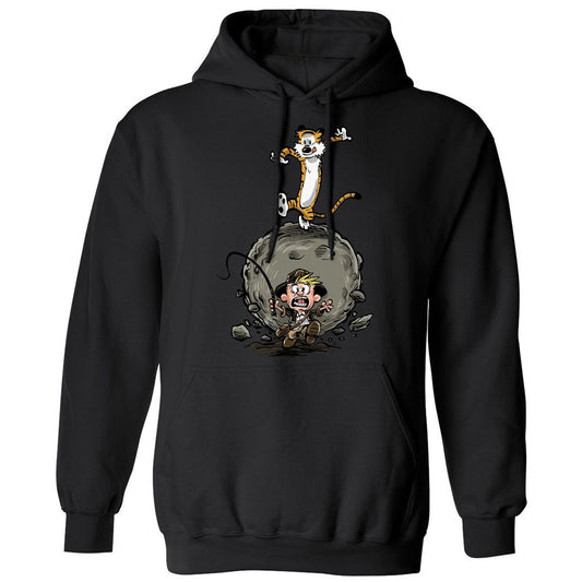 Classic Unisex Hoodie - D163MY3P - Black - 1