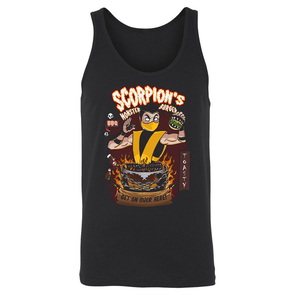 Unisex Jersey Tank - GNZ64QAC - Black - 1