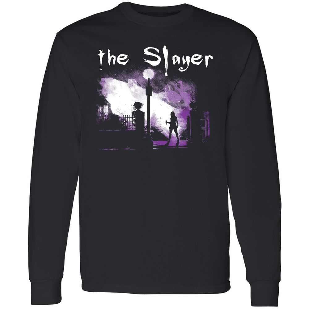 Long Sleeve T-Shirt - 75FSY3KQ - Black - 1