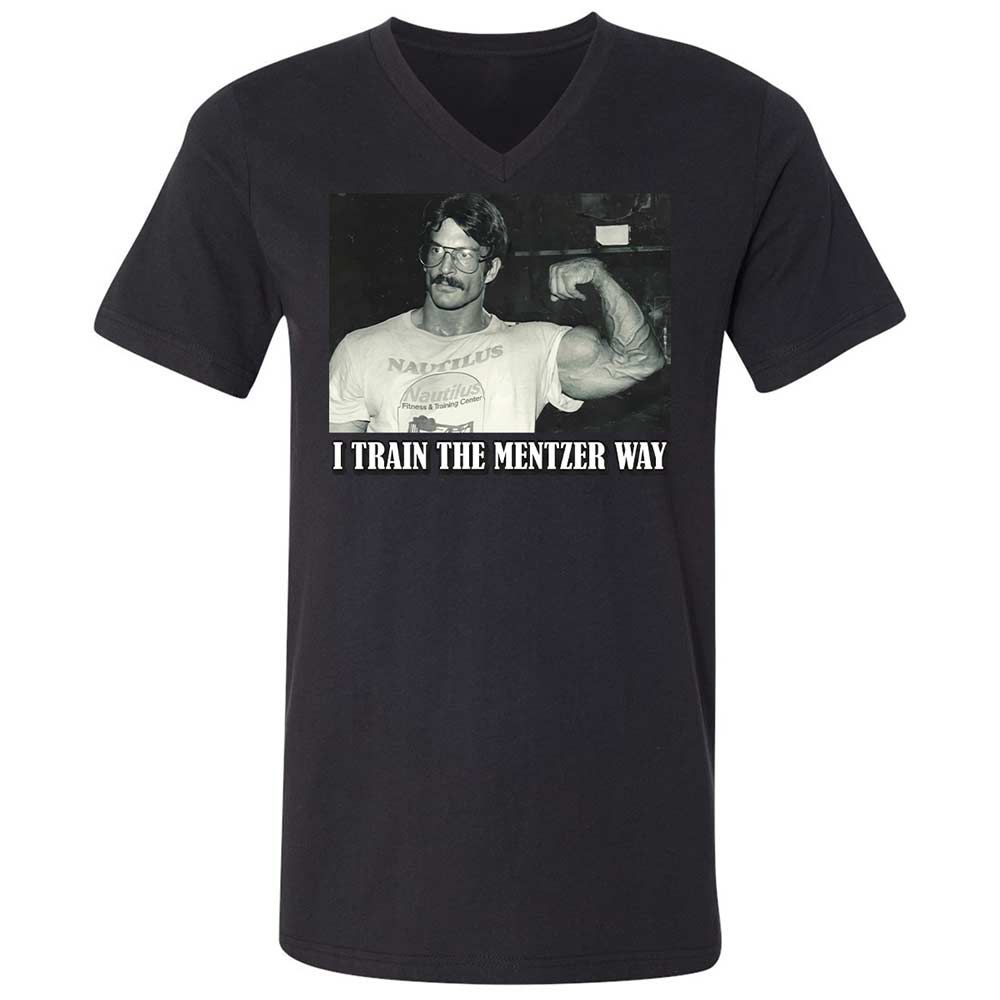 Unisex V-Neck T-Shirt - U28ZYD3U - Black - 1