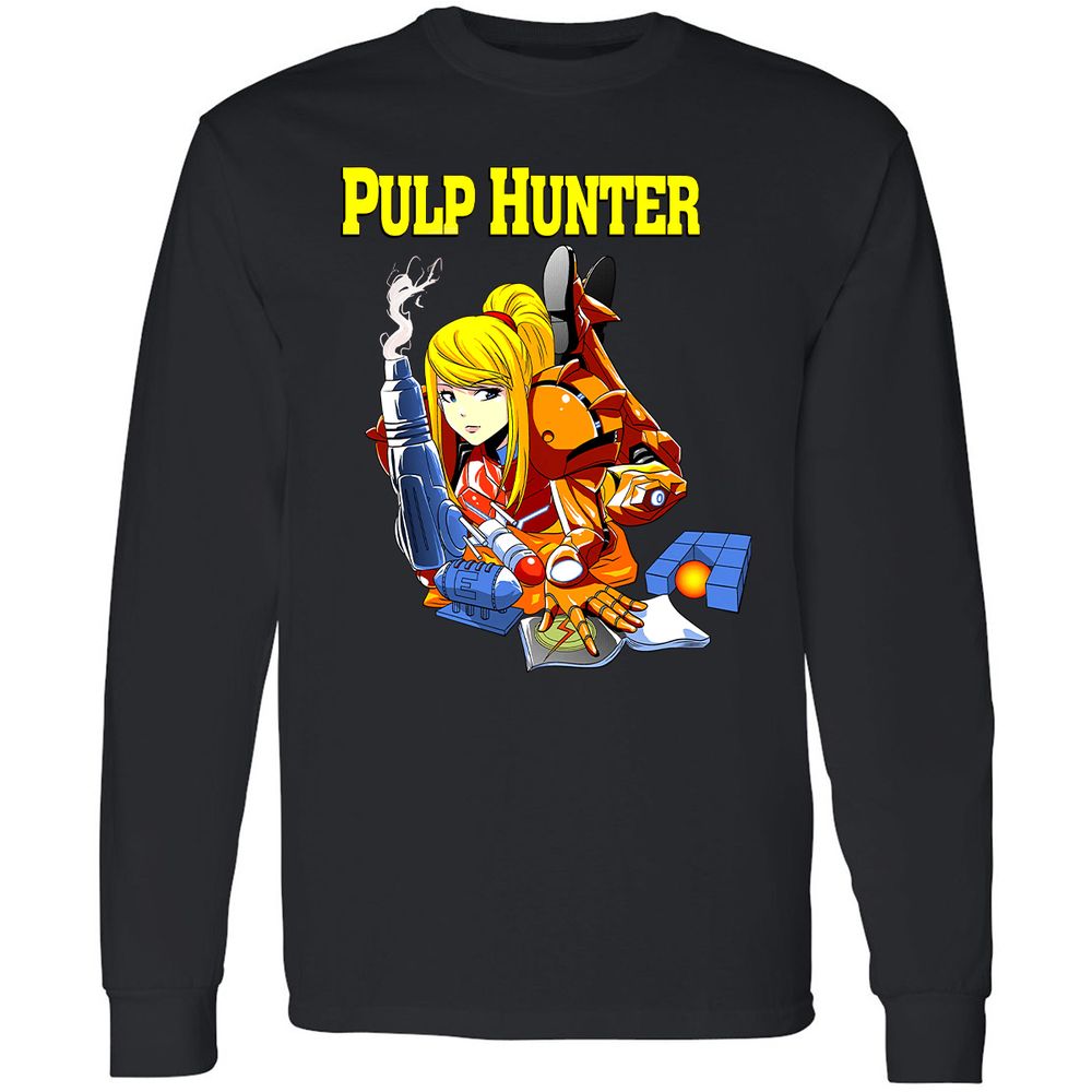 Long Sleeve T-Shirt - H9A6JD84 - Black - 1