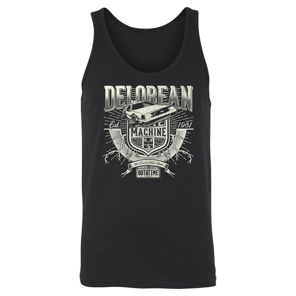 Unisex Jersey Tank - AEPFPJGP - Black - 1