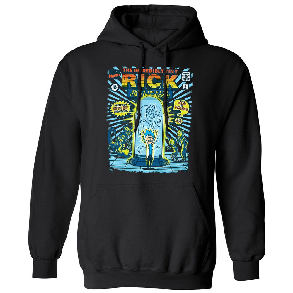 Classic Unisex Hoodie - UBWVGAAH - Black - 1