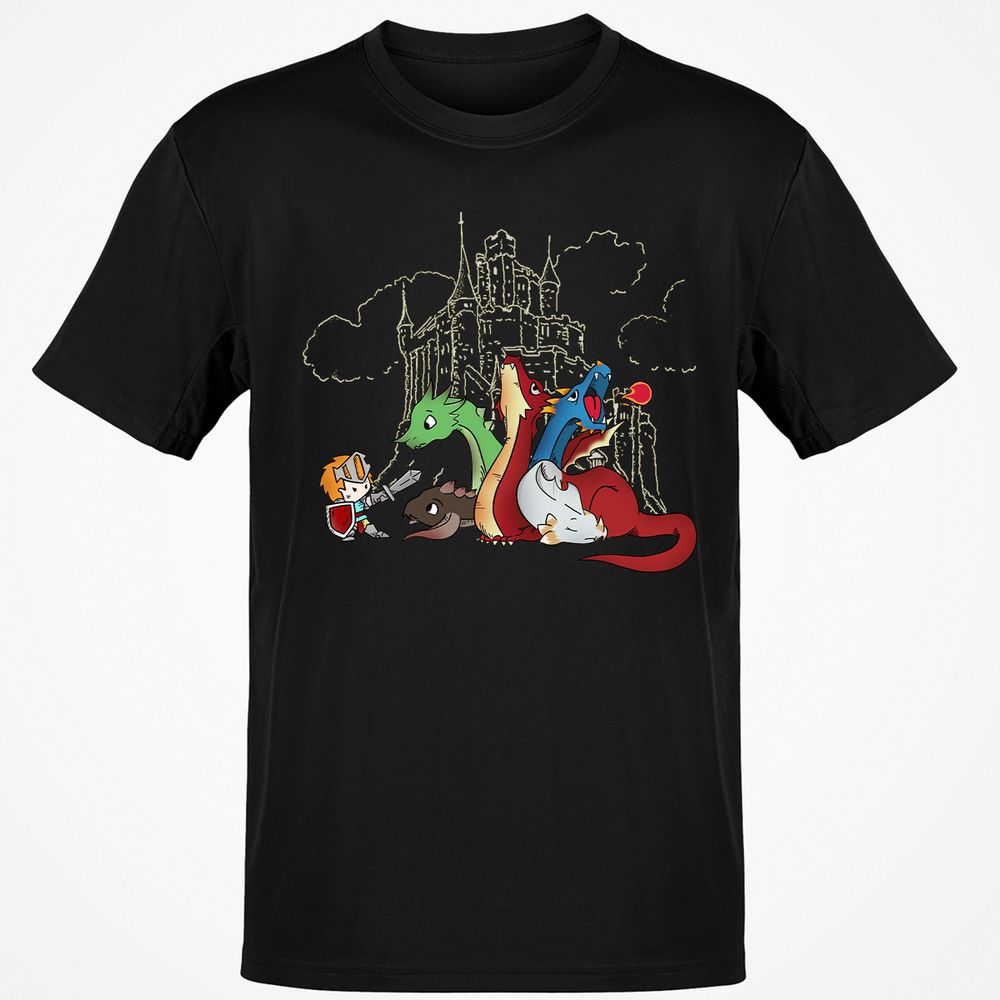 Classic Unisex T-Shirt - ADA5EWP4 - Black - 1