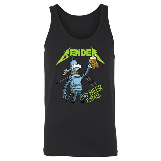 Unisex Jersey Tank - 8VDYQJNN - Black - 1