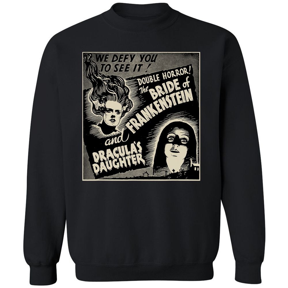 Classic Unisex Sweatshirt - 3TWJ1MFU - Black - 1
