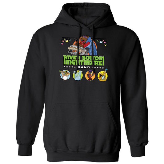 Classic Unisex Hoodie - QDRV7YR5 - Black - 1