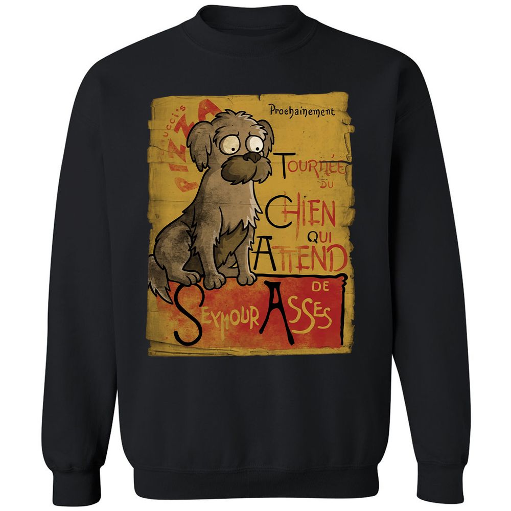 Classic Unisex Sweatshirt - TQRERRJT - Black - 1