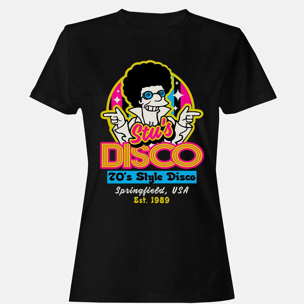 Women's T-Shirt - 5U78M6K4 - Black - 1