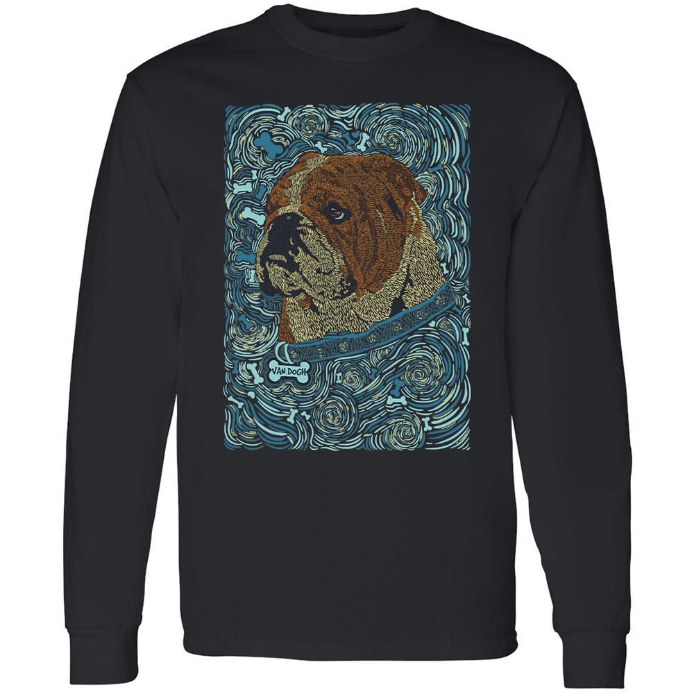 Long Sleeve T-Shirt - HQAHKS11 - Black - 1
