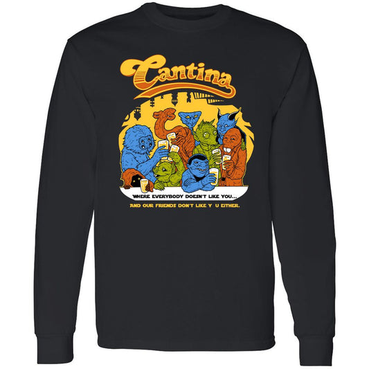 Long Sleeve T-Shirt - BWD7AEBQ - Black - 1