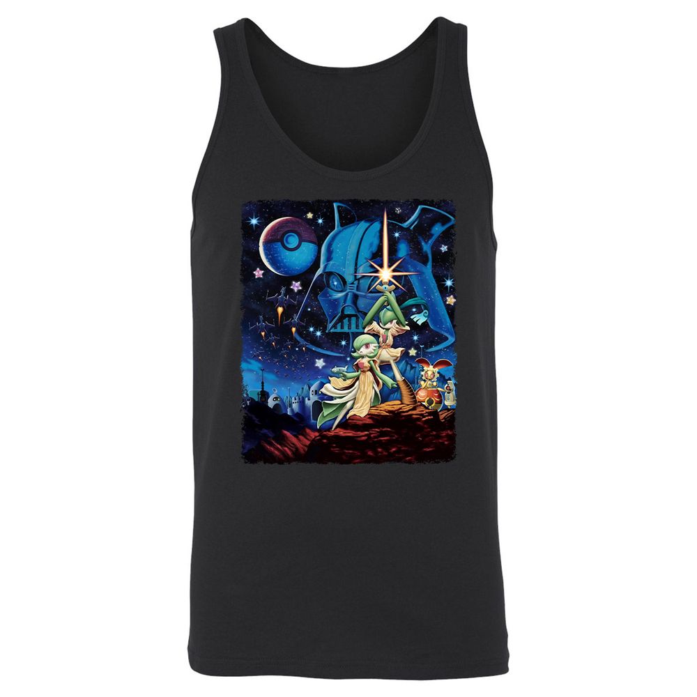 Unisex Jersey Tank - FSW8HMQ6 - Black - 1