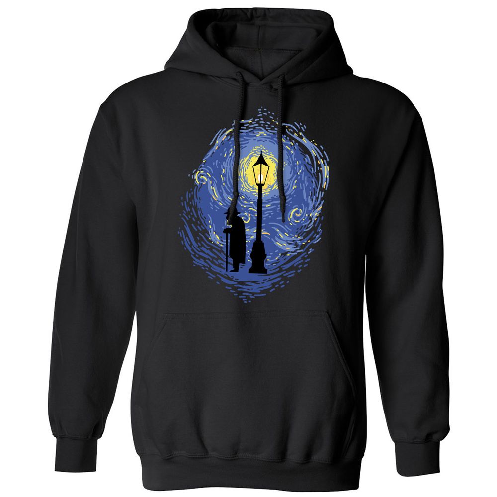 Classic Unisex Hoodie - TGF6V95R - Black - 1