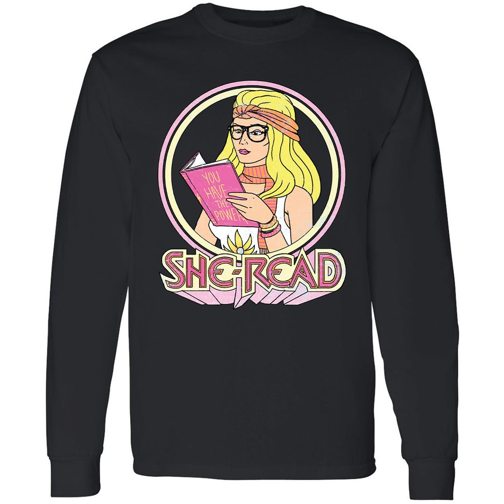 Long Sleeve T-Shirt - AMMVZX1H - Black - 1