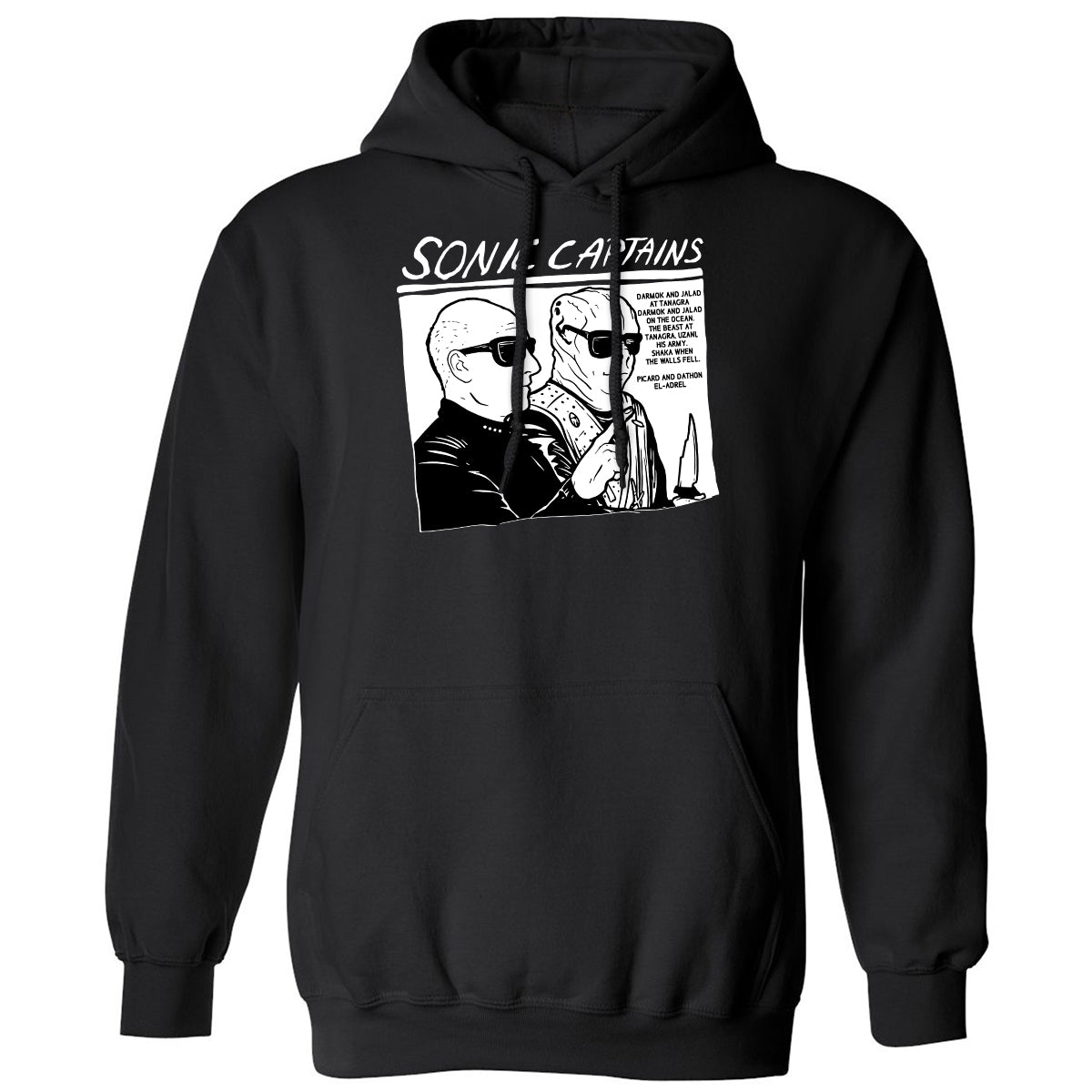 Classic Unisex Hoodie - 6TRR2KCD - Black - 1