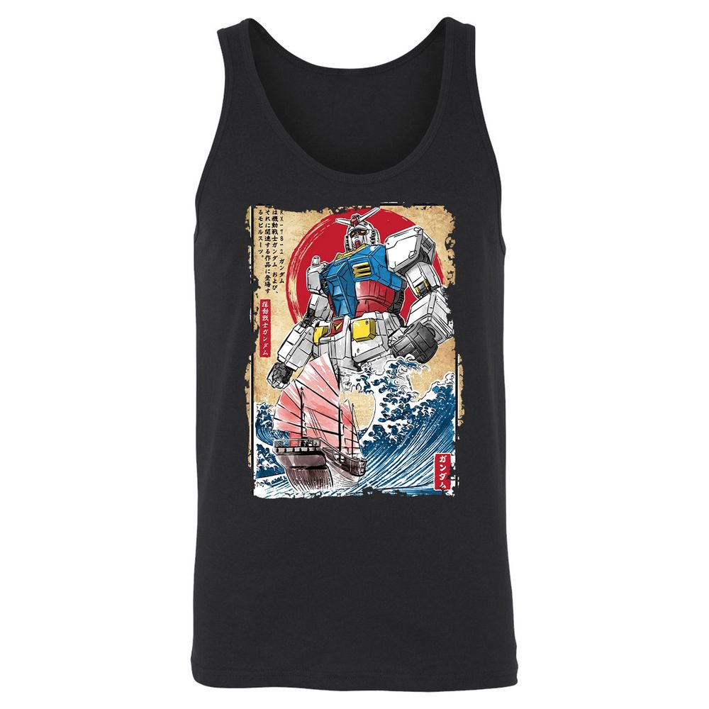 Unisex Jersey Tank - ACR487Y3 - Black - 1