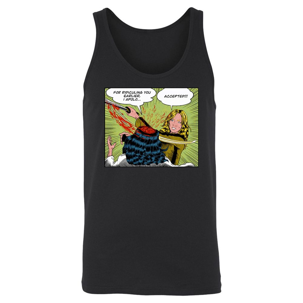 Unisex Jersey Tank - BPVL349H - Black - 1