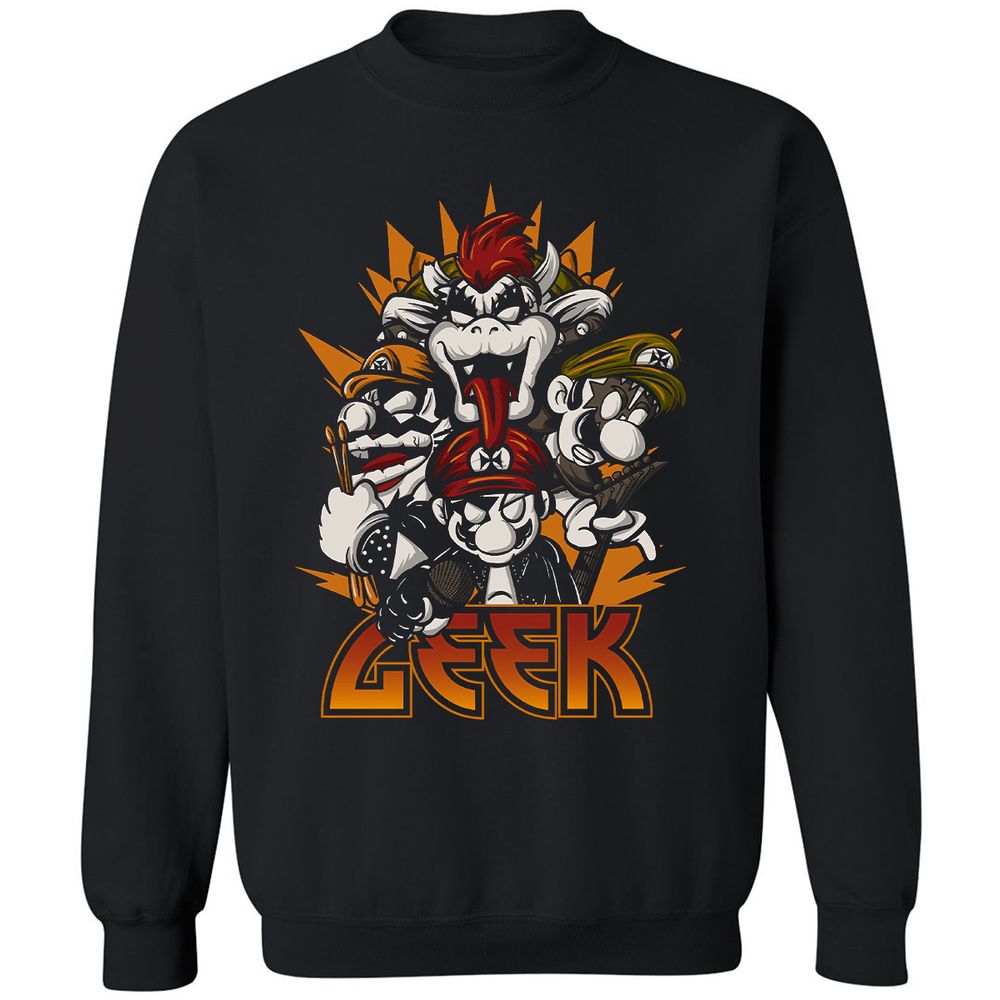 Classic Unisex Sweatshirt - HKNGYSHR - Black - 1