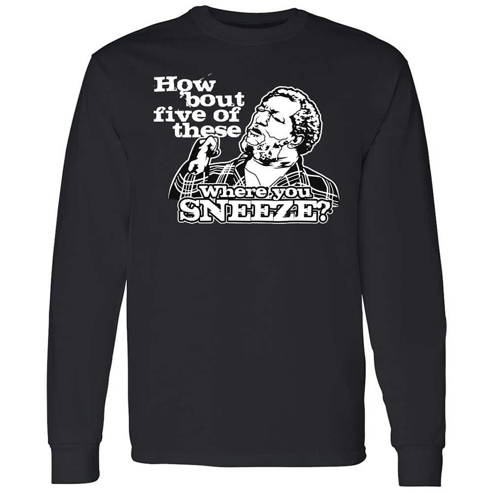 Long Sleeve T-Shirt - FU19B1DL - Black - 1