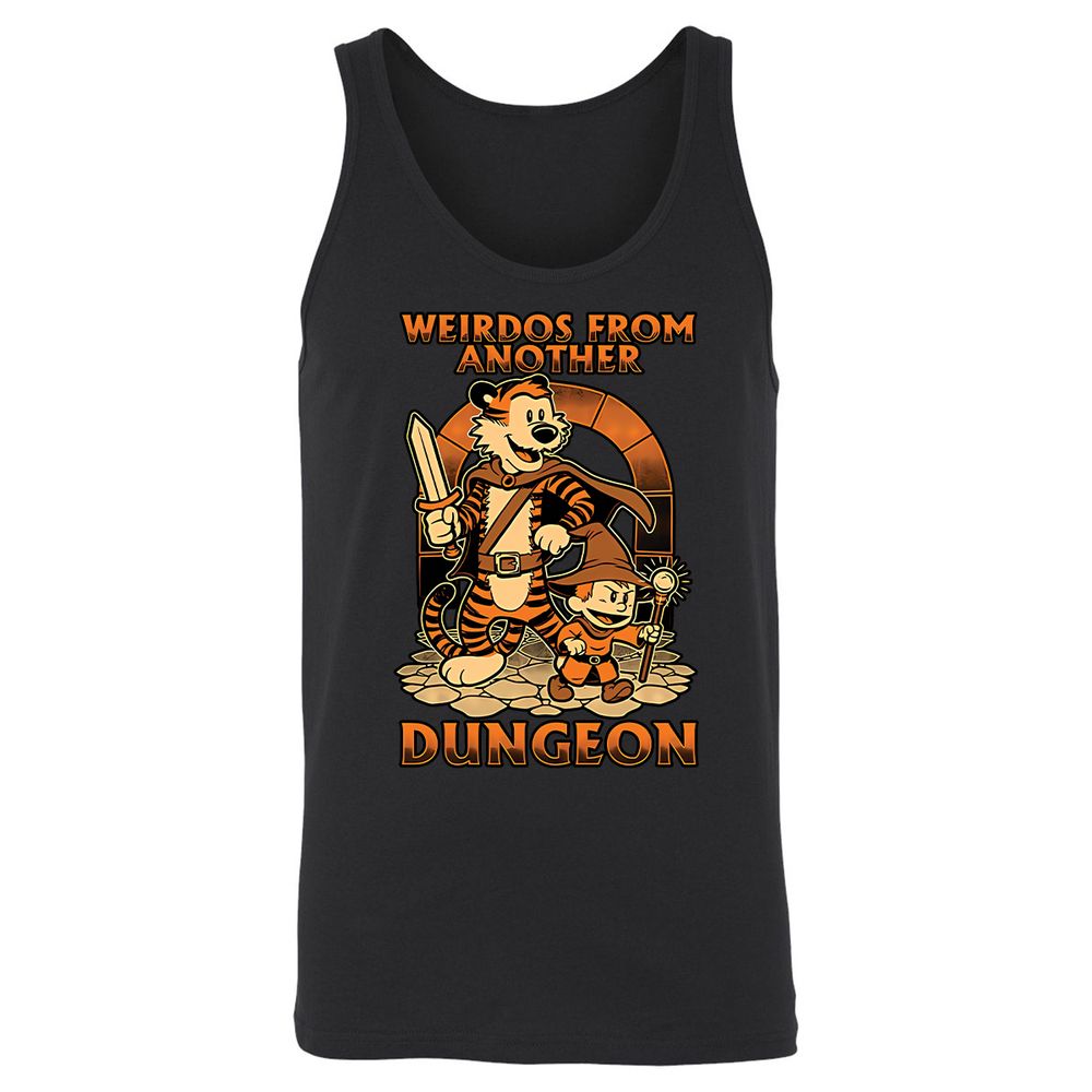 Unisex Jersey Tank - TVYZYMB4 - Black - 1