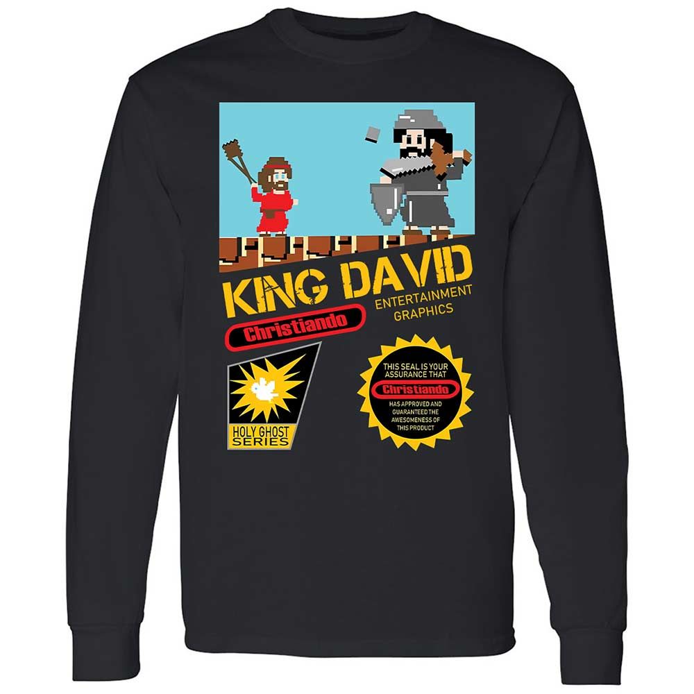 David Vs Goliath Cool Christian - Black - 1