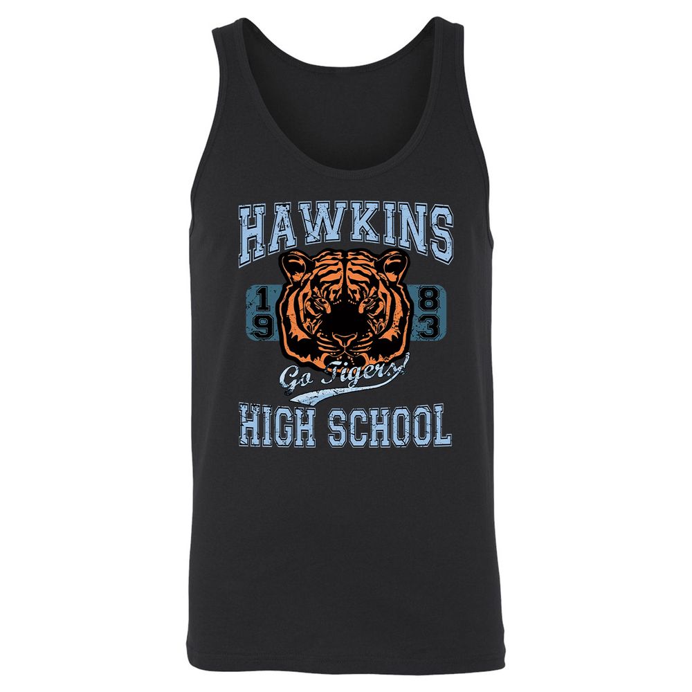 Unisex Jersey Tank - GDW4GE7J - Black - 1