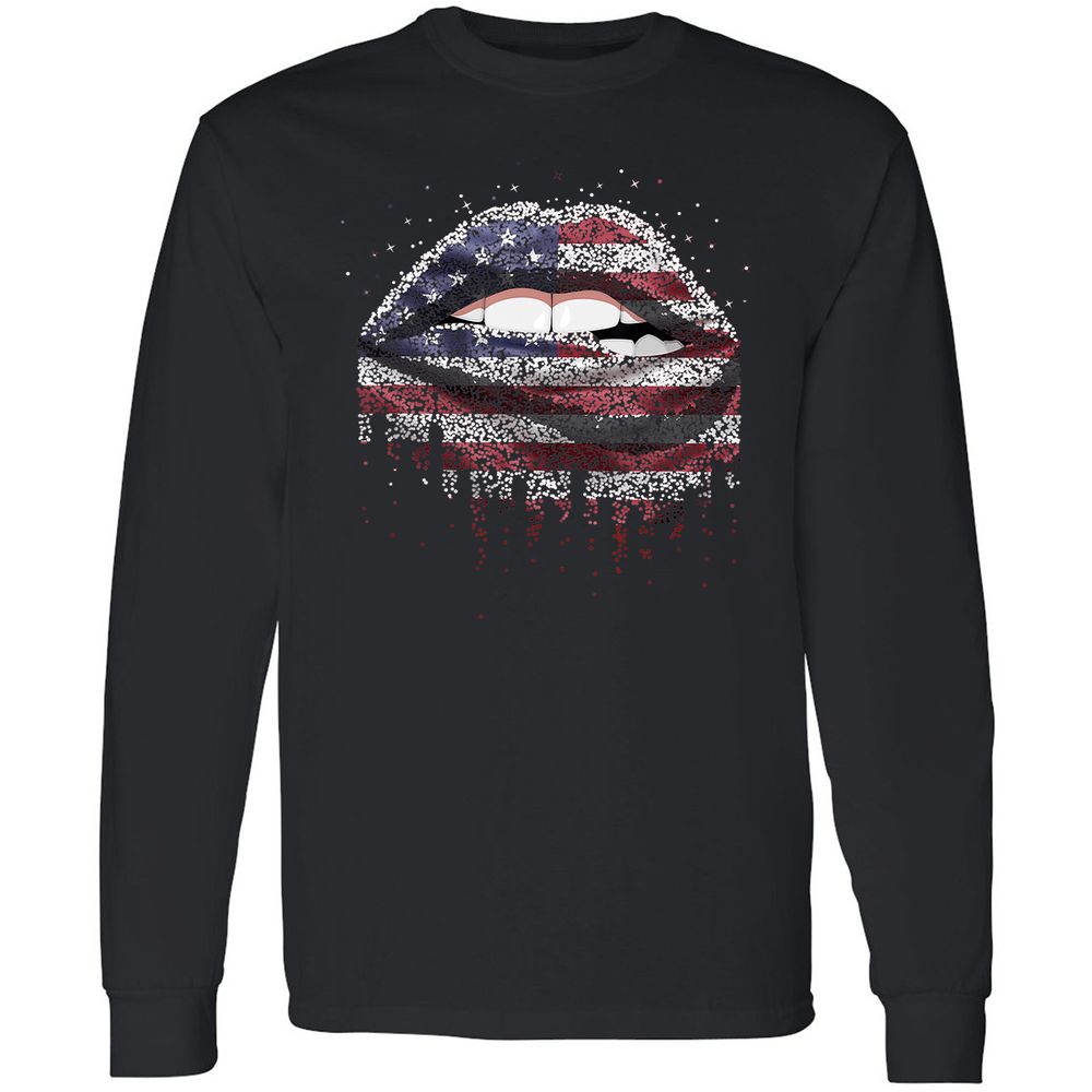 Long Sleeve T-Shirt - A9MV8TGL - Black - 1