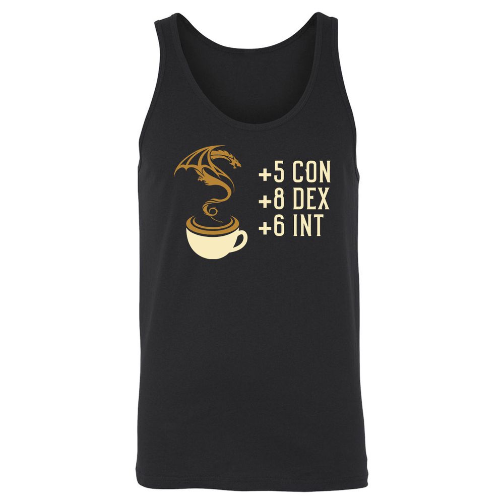 Unisex Jersey Tank - YEVUHEAN - Black - 1