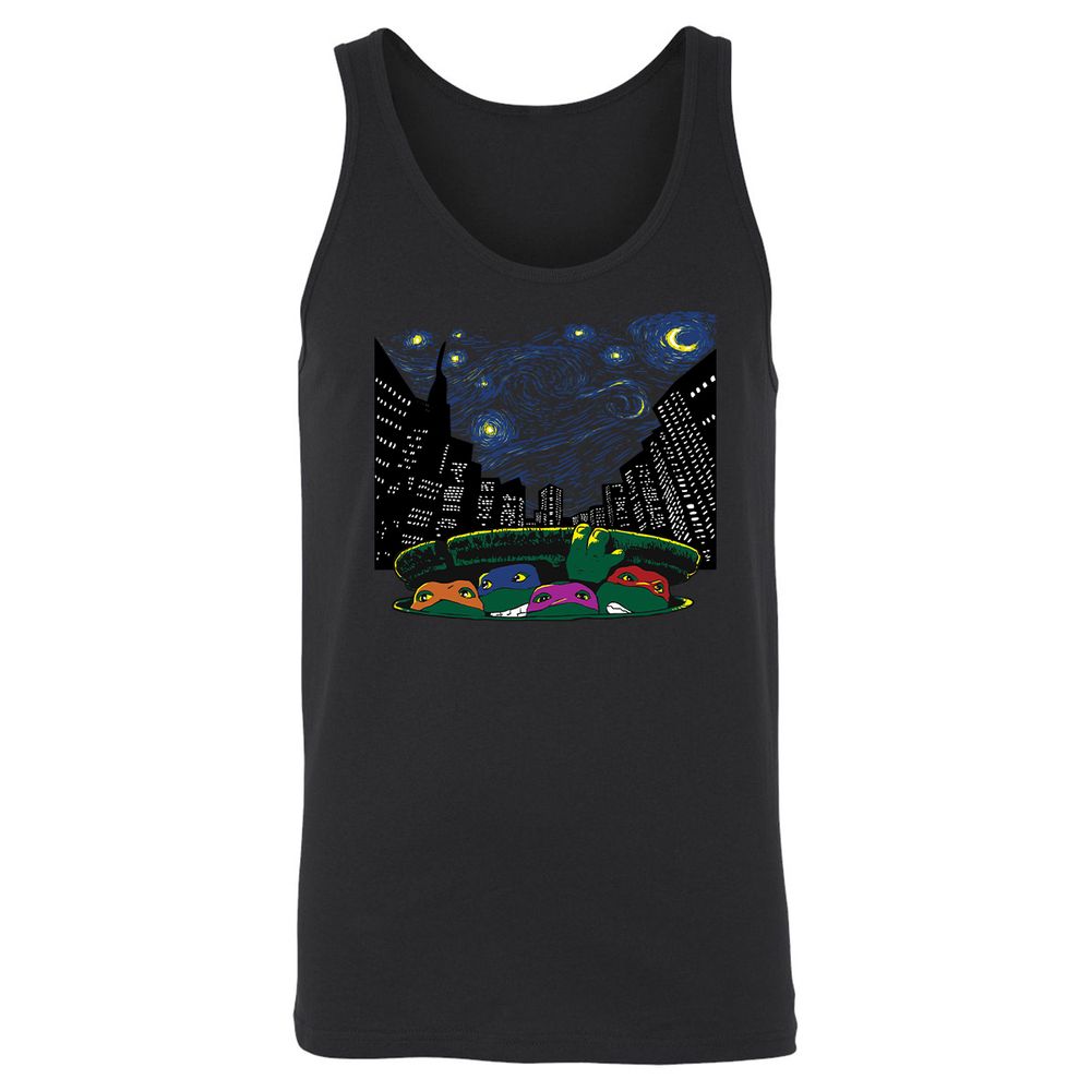 Unisex Jersey Tank - AUAHRD78 - Black - 1