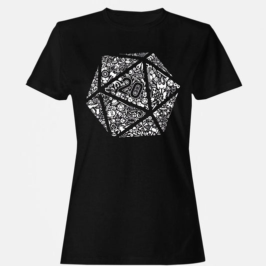 Women's T-Shirt - UN9PP1BK - Black - 1