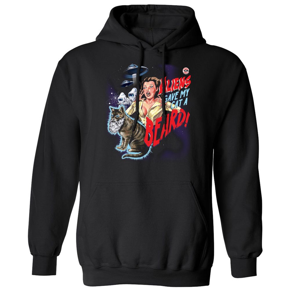 Classic Unisex Hoodie - C25SPXU1 - Black - 1