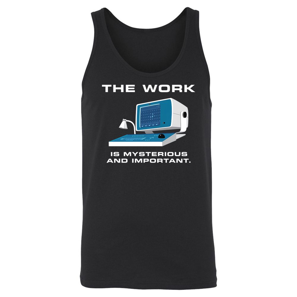 Unisex Jersey Tank - PLSSR7KB - Black - 1