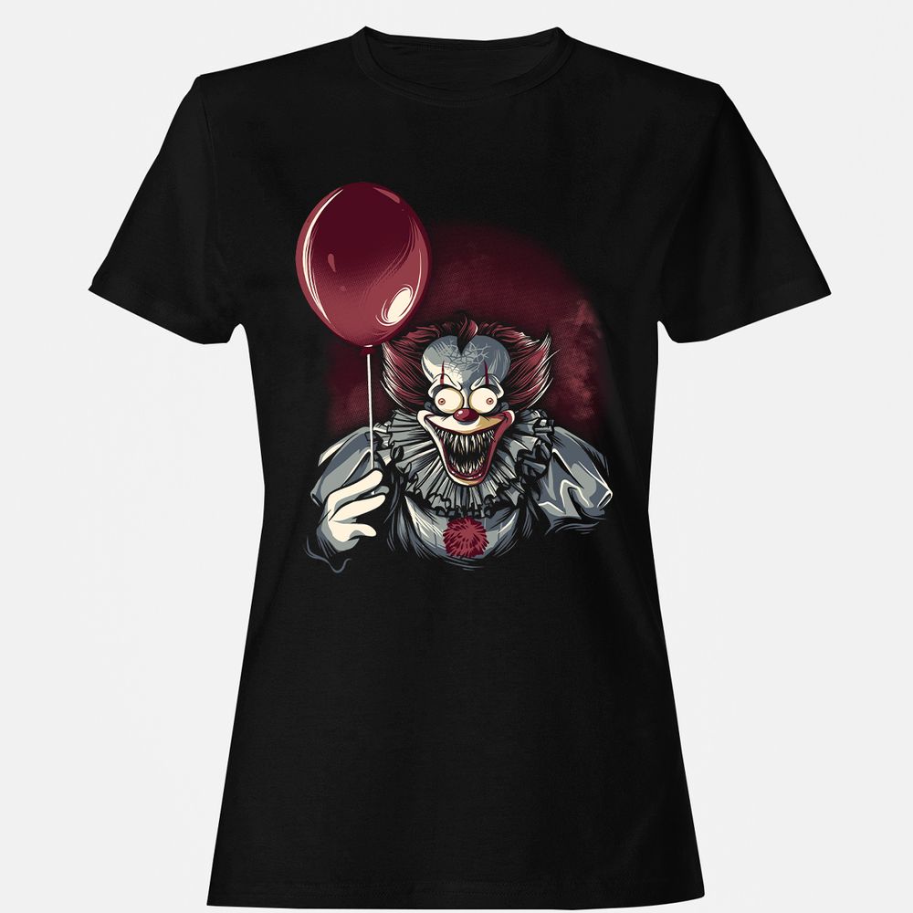 Women's T-Shirt - KGUXU56C - Black - 1