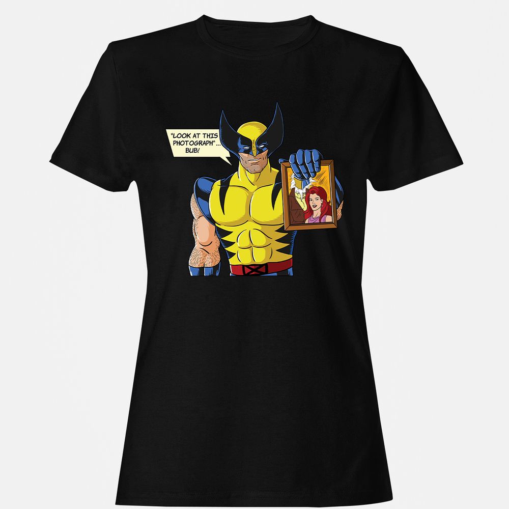 Women's T-Shirt - 3YR3PH6E - Black - 1