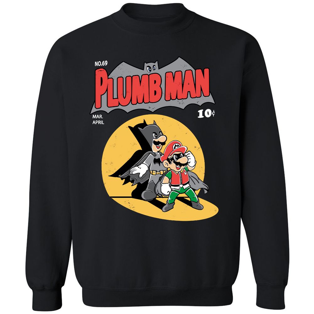Classic Unisex Sweatshirt - QWLBACEQ - Black - 1