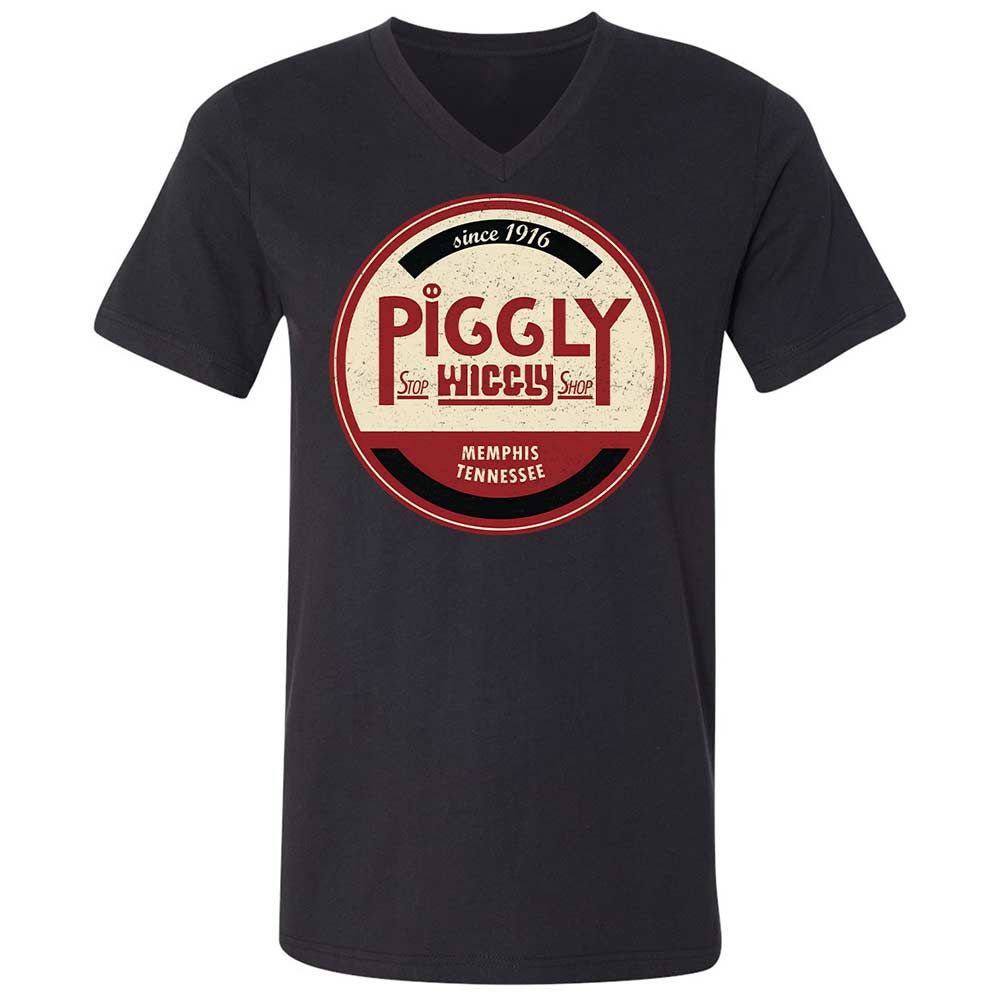 Unisex V-Neck T-Shirt - D22QG6GA - Black - 1