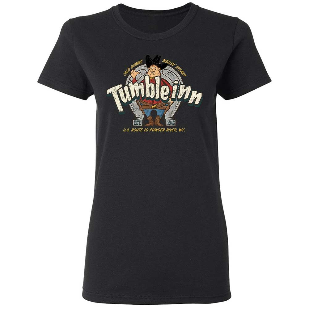 Women's T-Shirt - Q8Z72UZW - Black - 1