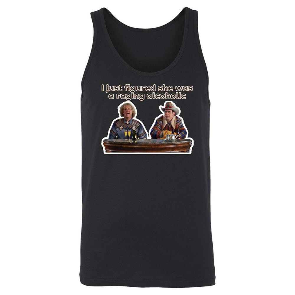 Unisex Jersey Tank - 5S948LNL - Black - 1
