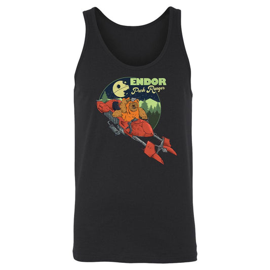 Unisex Jersey Tank - HZ8XKZWN - Black - 1