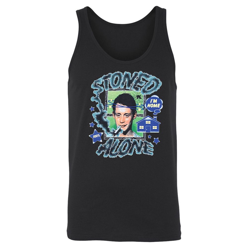 Stoned home alone - Black - 1