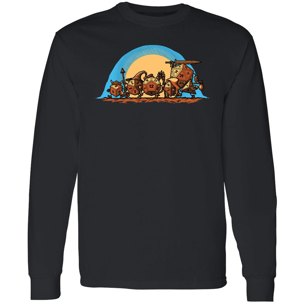 Long Sleeve T-Shirt - GKXTMGN8 - Black - 1