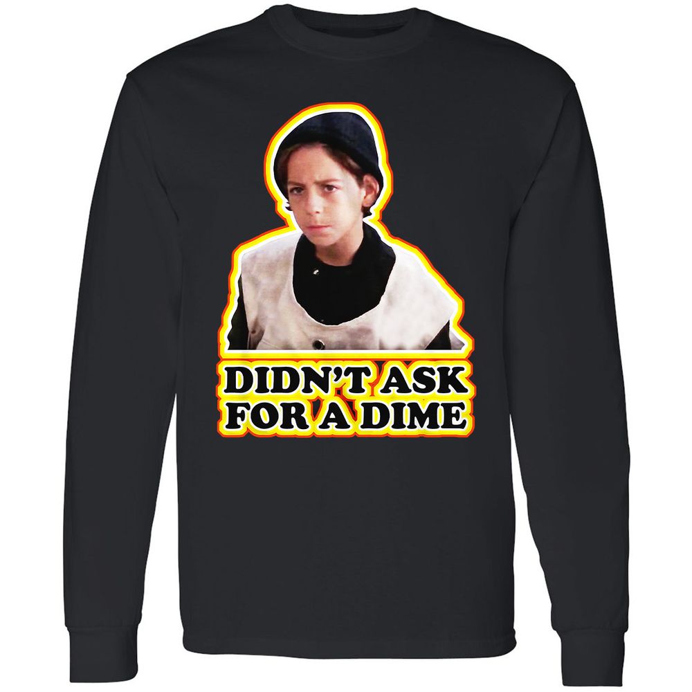 Long Sleeve T-Shirt - A9ZH8JLH - Black - 1