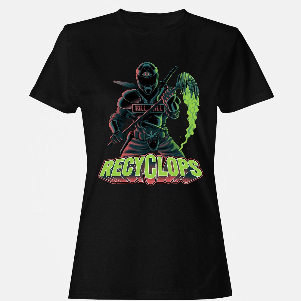 Women's T-Shirt - NHDXSCK3 - Black - 1