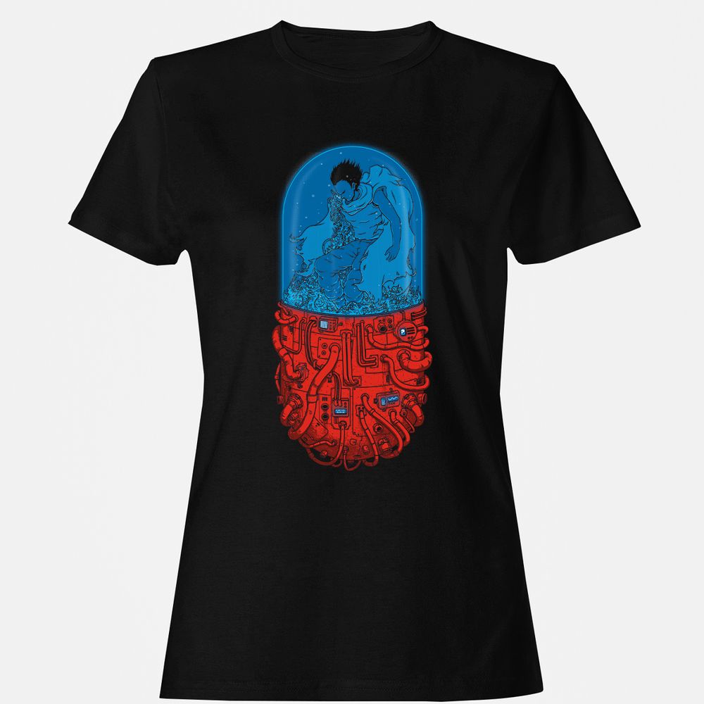 Women's T-Shirt - B3AHLE56 - Black - 1