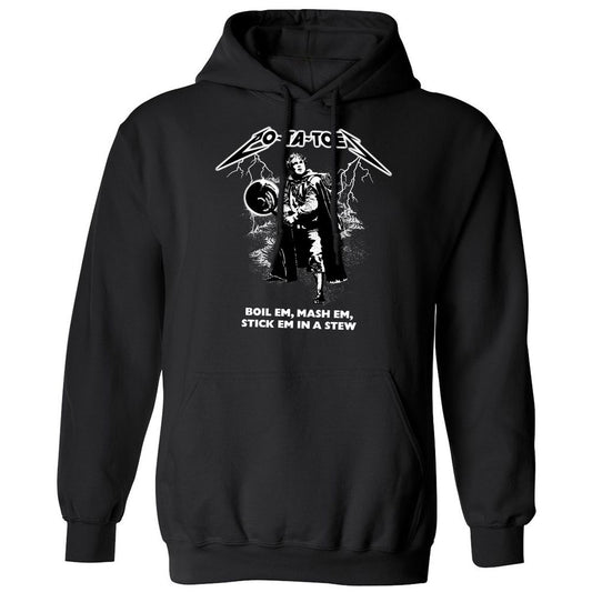 Classic Unisex Hoodie - 9EYC17E4 - Black - 1