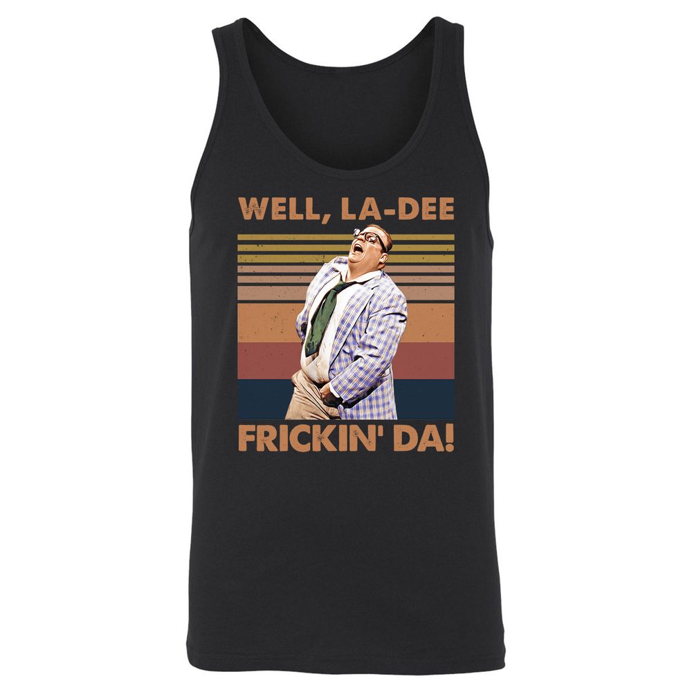 Unisex Jersey Tank - LNH3BQ1B - Black - 1