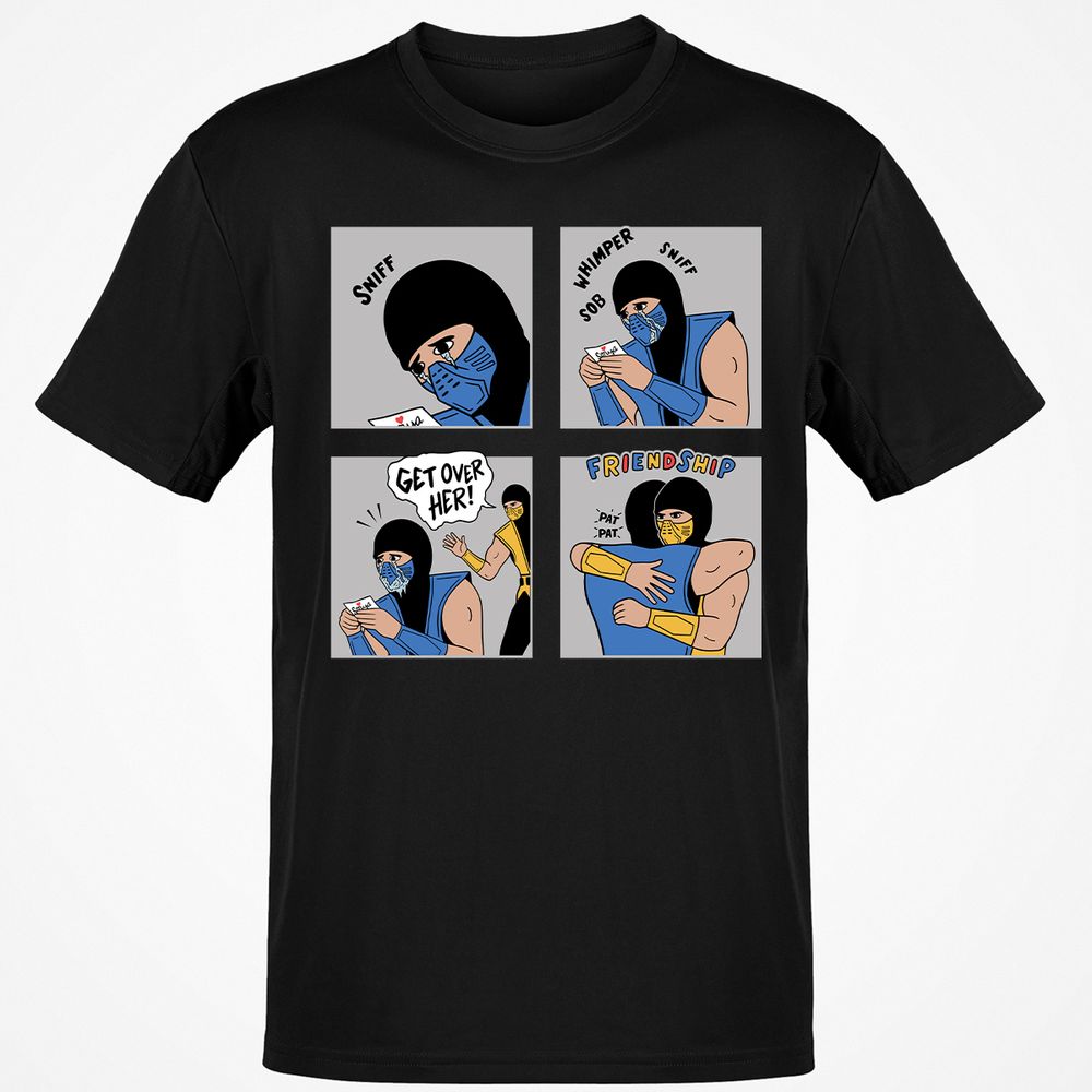 Classic Unisex T-Shirt - QX354A1R - Black - 1