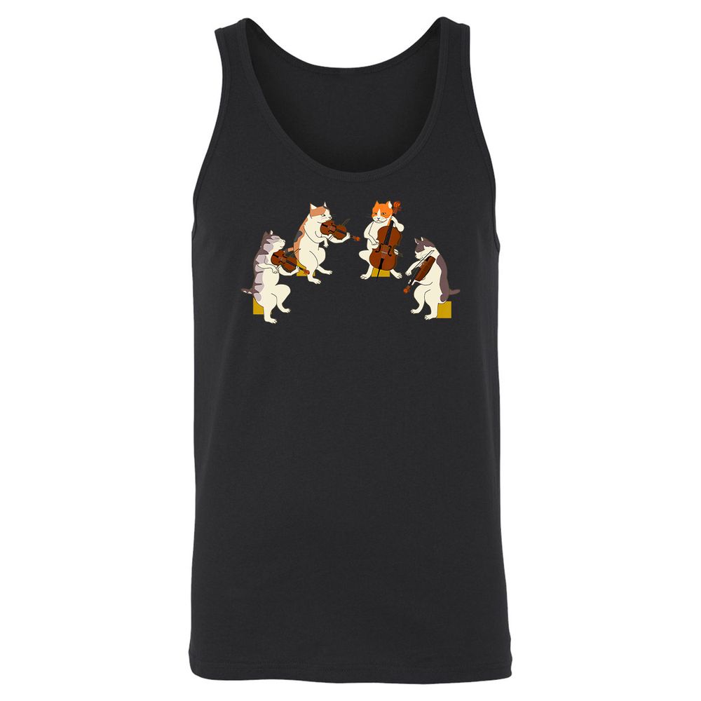 Unisex Jersey Tank - 114C6L6G - Black - 1