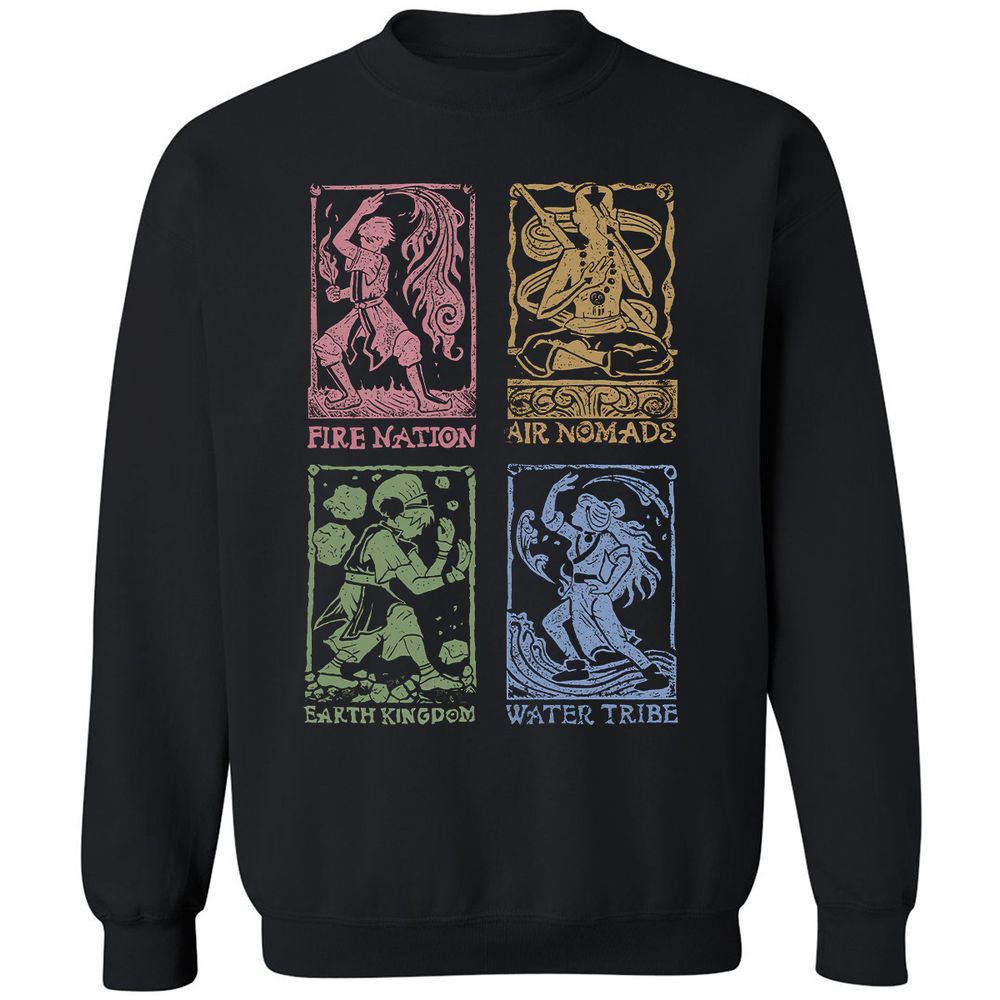 Classic Unisex Sweatshirt - 9FCHMADU - Black - 1
