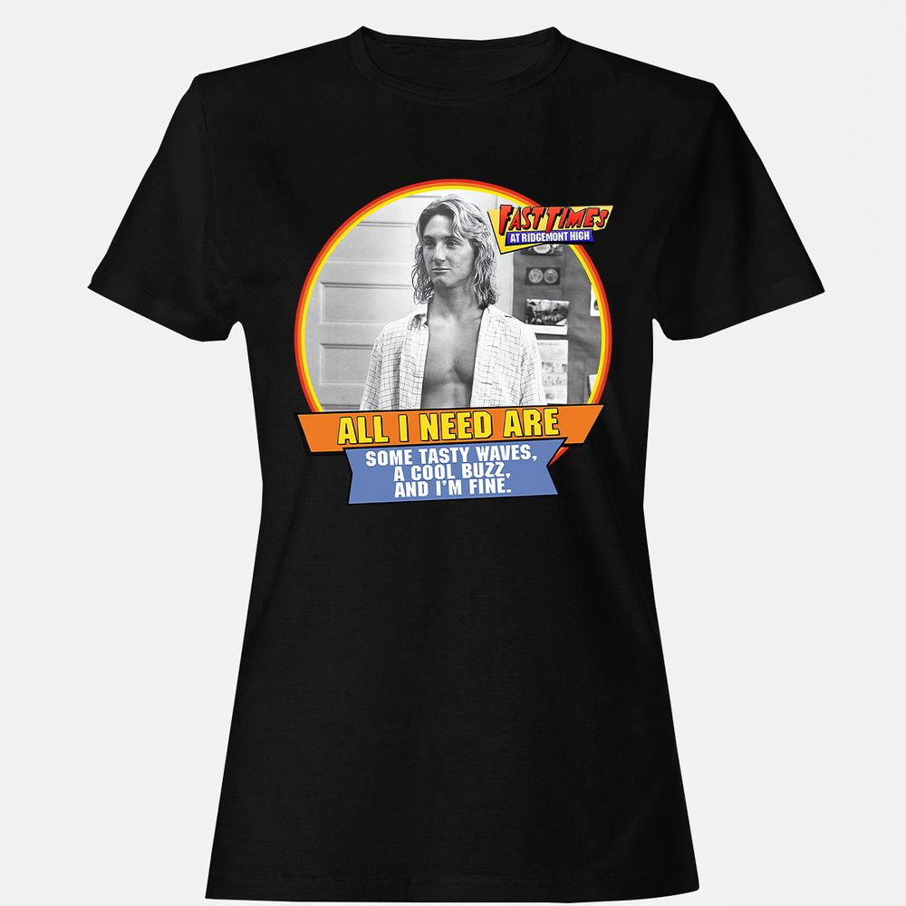 Women's T-Shirt - NPZZJFH6 - Black - 1